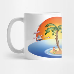 Desert Island (2) Mug